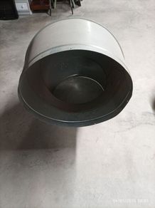 600mm ventilation duct 90 degree bend