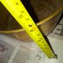 Antique Brass Cauldron Jam Pan features a Polished Brass finish with a Swing Handle secured by riveted joints, Historically used as a "jam pan" for making preserves over an open fire or stove-top. Material: Constructed from solid brass Image 2