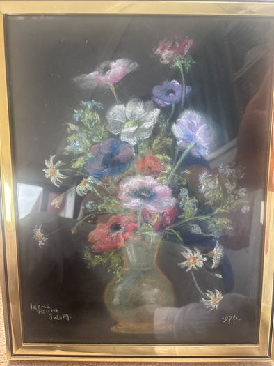50 year old chalk art
