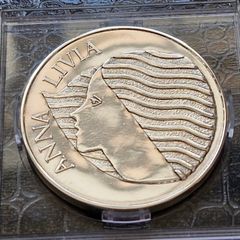 Scarce Tara 1988 Dublin Millennium Anna Livia 1 oz Silver Medallion