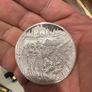 RARE Medal Sterling Silver weight 2.3 oz 65g Proof Les Freres Limbourg Image 4