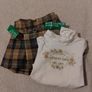 Benetton Baby Skirt and top, New With Tags Image 10