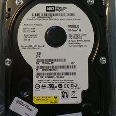 Western Digital WD800JD 80GB 7200RPM Hard Drive