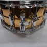Ludwig Smooth Bronze Vintage Monroe Badge 14 x 6.5 Snare Drum Image 9