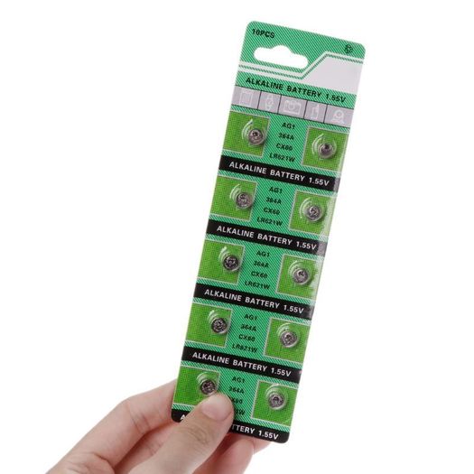 New Pack of 10x AG1 Alkaine Cell Button Coin Battery Batteries 364A LR621W #815