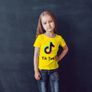 Tik tok t-shirts for kids with tik tok logo Image 2