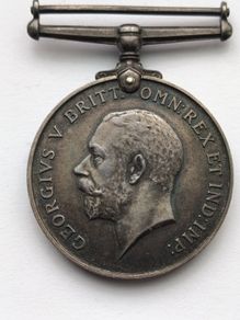 Authentic British World War I War Medal