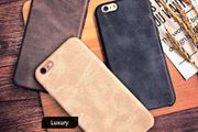 Apple iPhone 6 6S Luxury Ultra Thin PU Leather Back Skin Case Cover