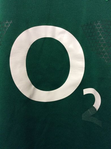 Ireland Rugby Jersey. Season 2009-2011. Official Puma Mens Home Jersey. Authentic Original From 2009. Not A Modern Day Remake.
