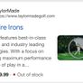 Taylormade M Gloire irons Image 8