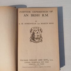 Further Experiences of An Irish R.M. by Edith OE. Somerville & Martin Ross
