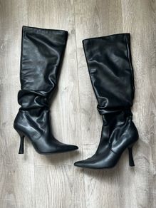 Rita Ora X Primark knee boots