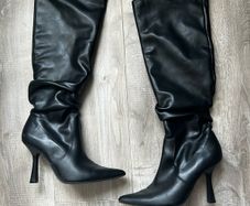 Rita Ora X Primark knee boots