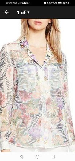 Guess blouse size M
