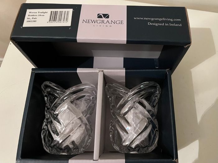 Newgrange Crystal T Light Holders