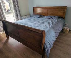 Super King Bed Solid Wood