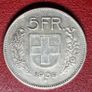 Switzerland (1848-date)  5 Francs Herdsman; silver; small type Image 2