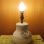 Vintage ceramic table lamp by Wicklow Vale, Ireland  height 42.5cm Image 3