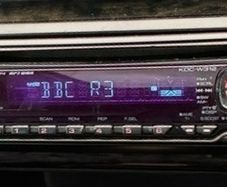 Kenwood face off car radio KDC W312