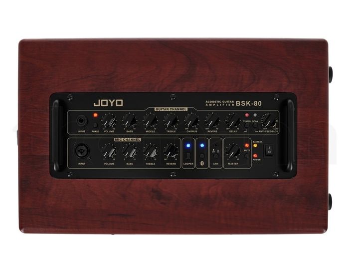 Rechargeable JOYO BSK-80 Acoustic Guitar Amplifier- Full Set