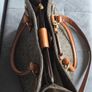 Michael Kors brown signature large handbag with shoulder strap. Spacious interior with multiple pockets. In perfect condition apart from one small tear, as shown in the photo. Image 10