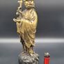 Antique / Vintage Chinese Bronze Immortal Wise Man Figurine Image 3
