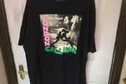 the clash music t shirt size 2xl