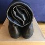 Vintage Long LEATHER Boots     /   Over-The-Knee Leather Flats Image 6