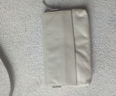 Taurus leather clutch bag