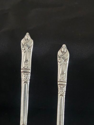 Collection of 5 Vintage Newbridge Silverware Apostle Spoons