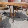 Mid Century Table and 4 Chairs Image 5