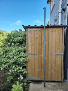 Galvanised Steel Washing Line Pole