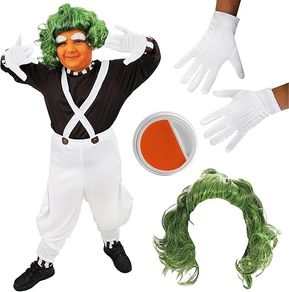 Age 7-9 Oompa Loompa Costume