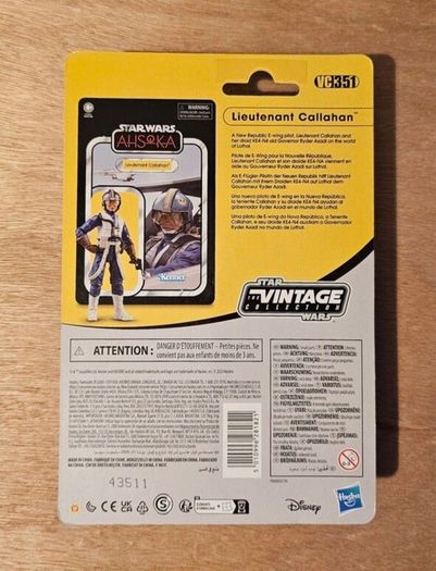 Star Wars Lieutenant Callahan 3.75 " Scale New & Unopened
