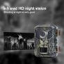 HD Trail Camera, Night Vision & 32GB Memory Card Image 3