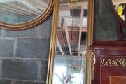 Vintage ornate mirrors x2