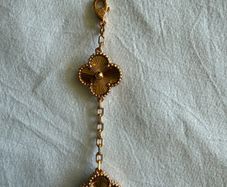 Rose gold plated Clover Bracelet