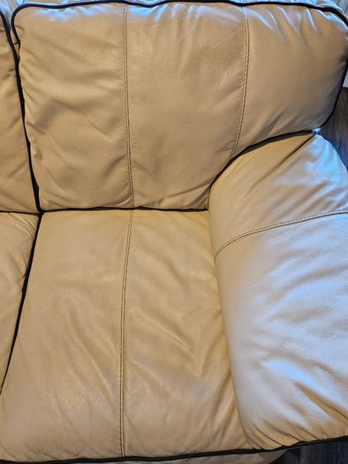 2 seater italian leather sofa
