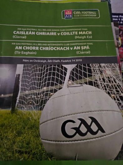 GAA books,programmes and DVDS
