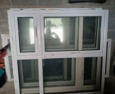 Second hand uPVC windows