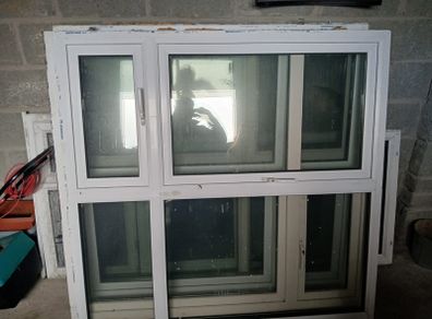 Second hand uPVC windows