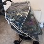 Joie double baby's buggie with rain covers Image 9