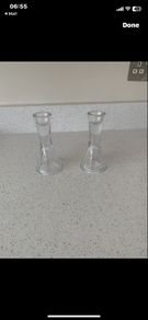 candle stick x 2