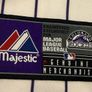 Colorado Rockies Majestic MLB Pinstripe Baseball Jersey Image 3