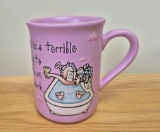 Funny Angels at Heart Stoneware Mug