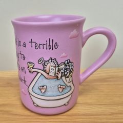 Funny Angels at Heart Stoneware Mug