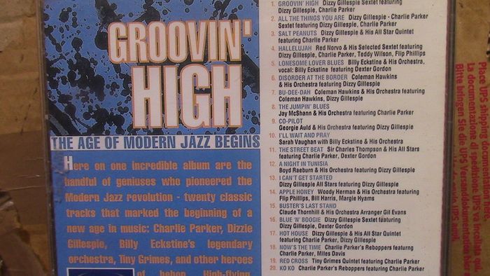 Groovin' High: The Age of Modern Jazz Begins CD (Dexter Gordon, Miles Davis, Charlie Parker, etc)