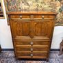 FLASH SALE! Was 760 Now 650 ! Fine Vintage Karges Solid Walnut Commode on Chest Image 3
