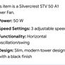 Tower Fan  ( silvercrest ) Image 2