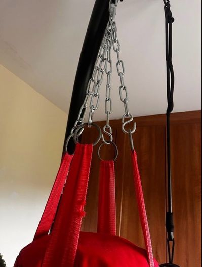 boxing stand and bag